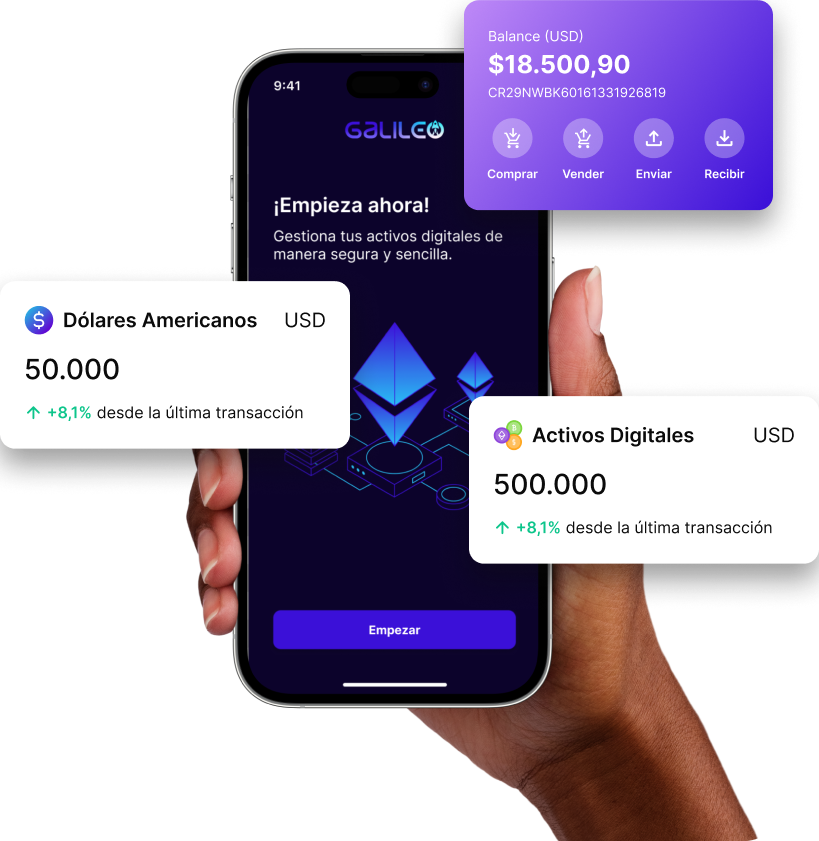 Teléfono con app